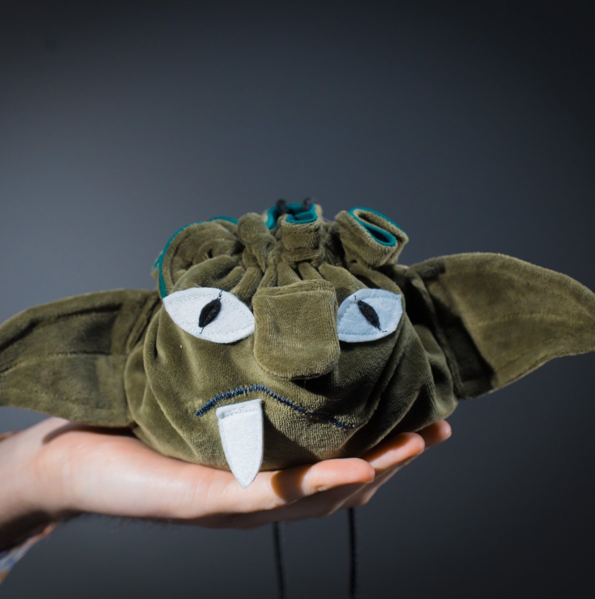 Goblin dice storage bag - Game Fancy