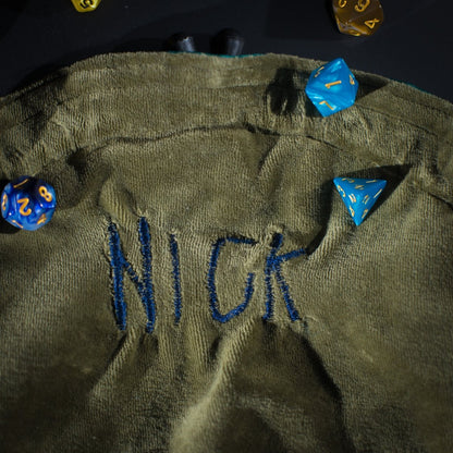 Goblin dice storage bag - Game Fancy