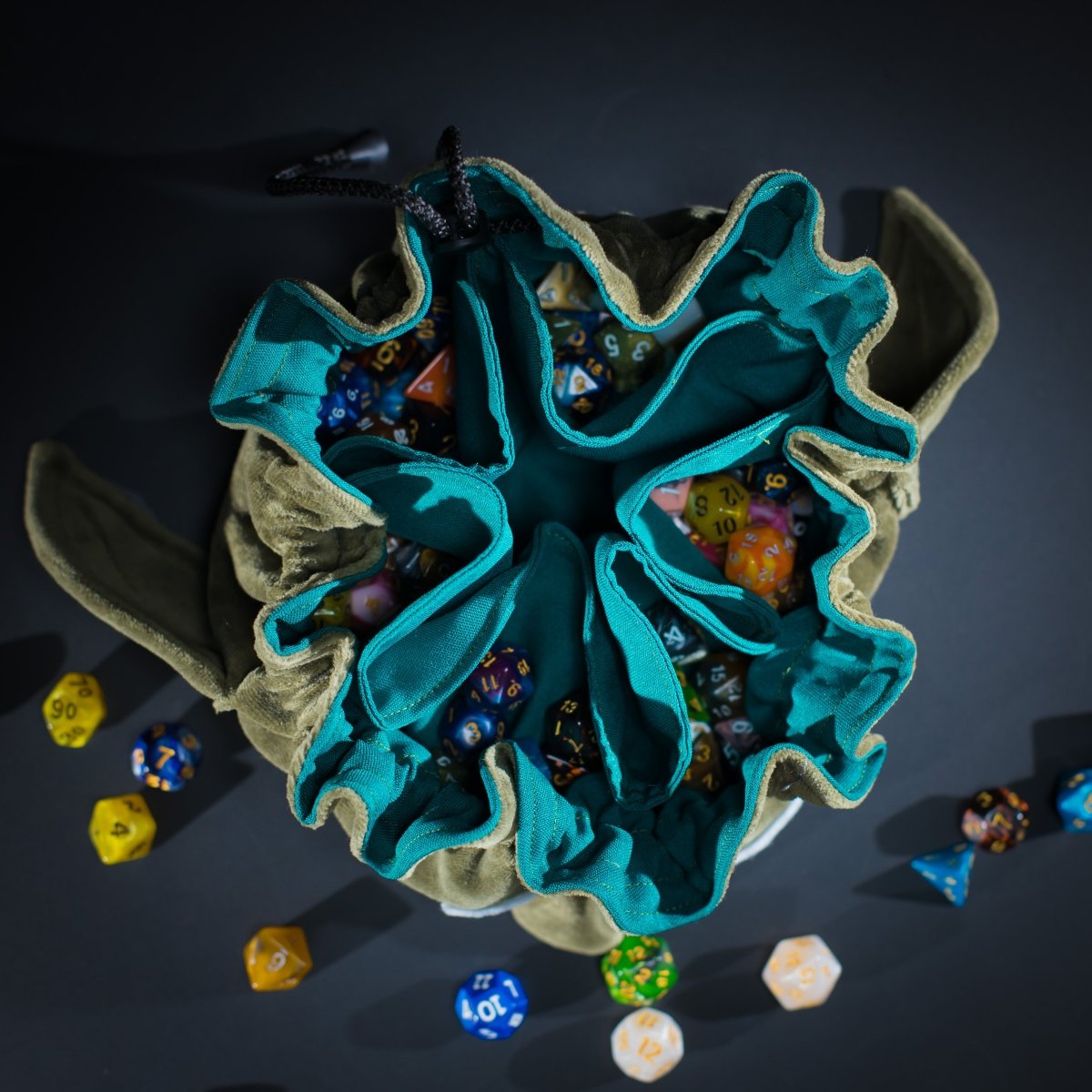 Goblin dice storage bag - Game Fancy