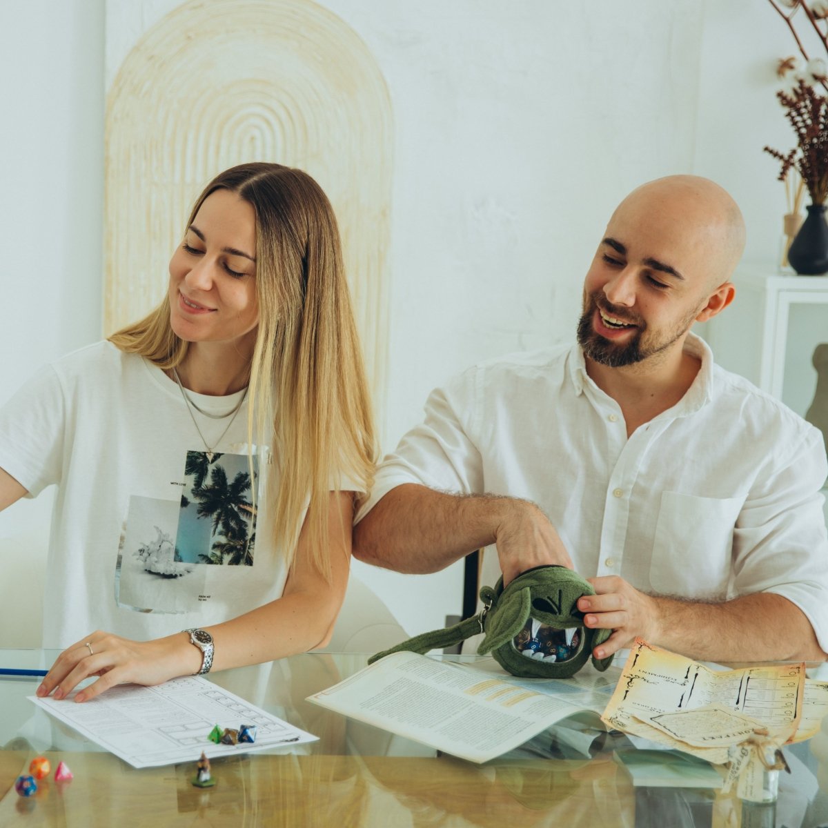 Goblin ita display dice bag - Game Fancy