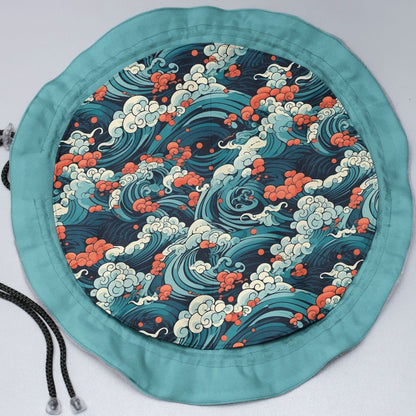 Great Wave dice bag - Game Fancy