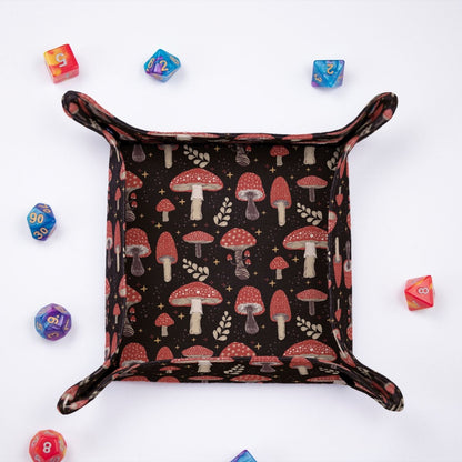Lightweight mushroom dice tray - Game Fancy