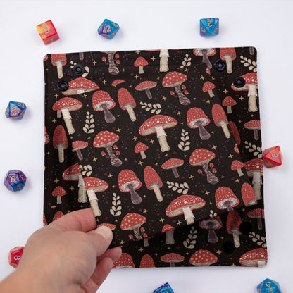Lightweight mushroom dice tray - Game Fancy