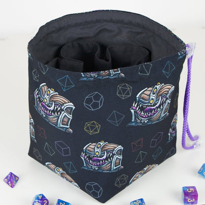 Mimic chest dice bag - Game Fancy