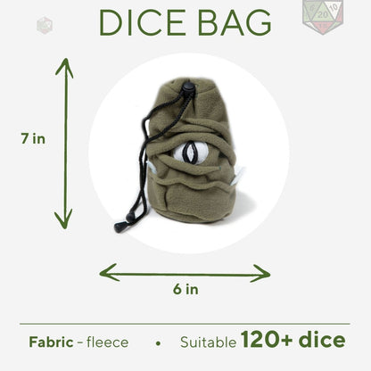 Monster plush dice bag - Game Fancy