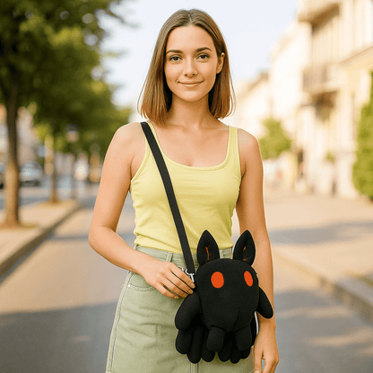 Mothman cryptid plush dice bag - Game Fancy