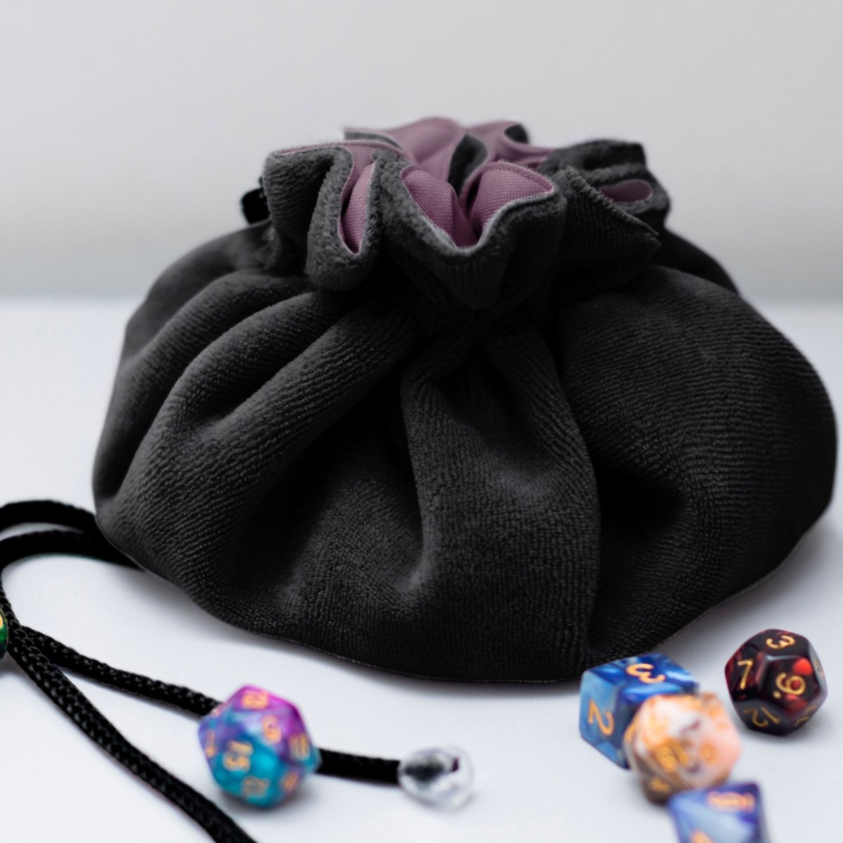 Mothman dice bag with compartments - Game Fancy