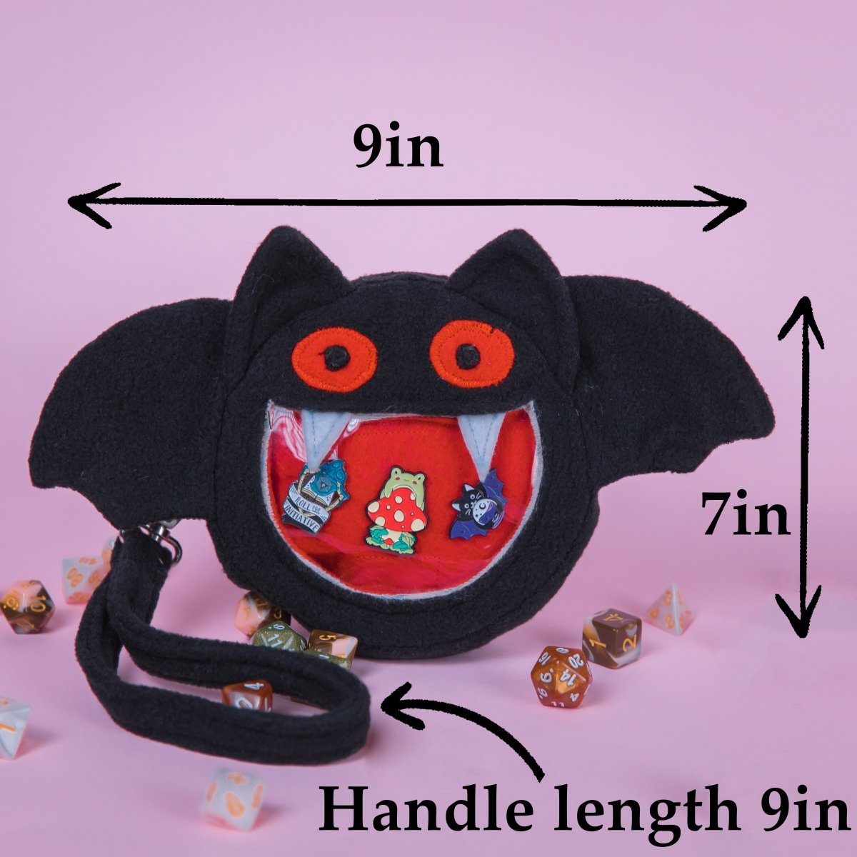 Mothman ita display dice bag - Game Fancy