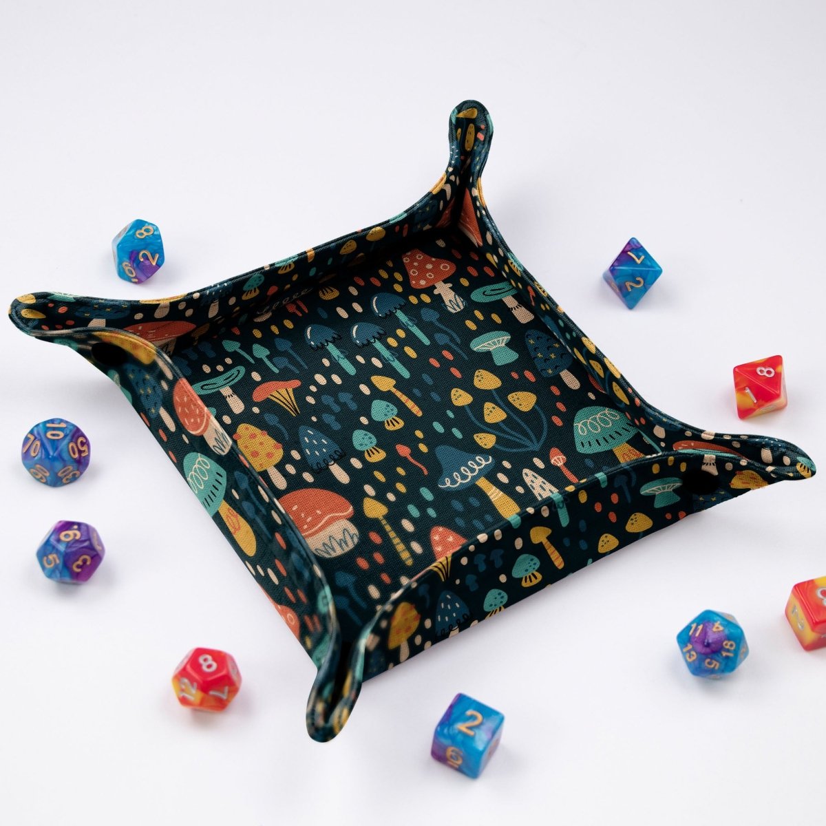Mushroom dice tray - Game Fancy