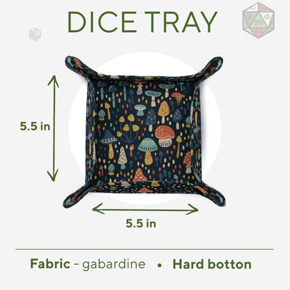 Mushroom dice tray - Game Fancy