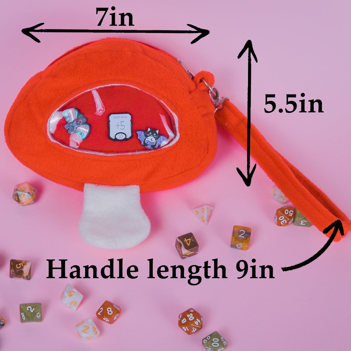 Mushroom ita dice bag - Game Fancy