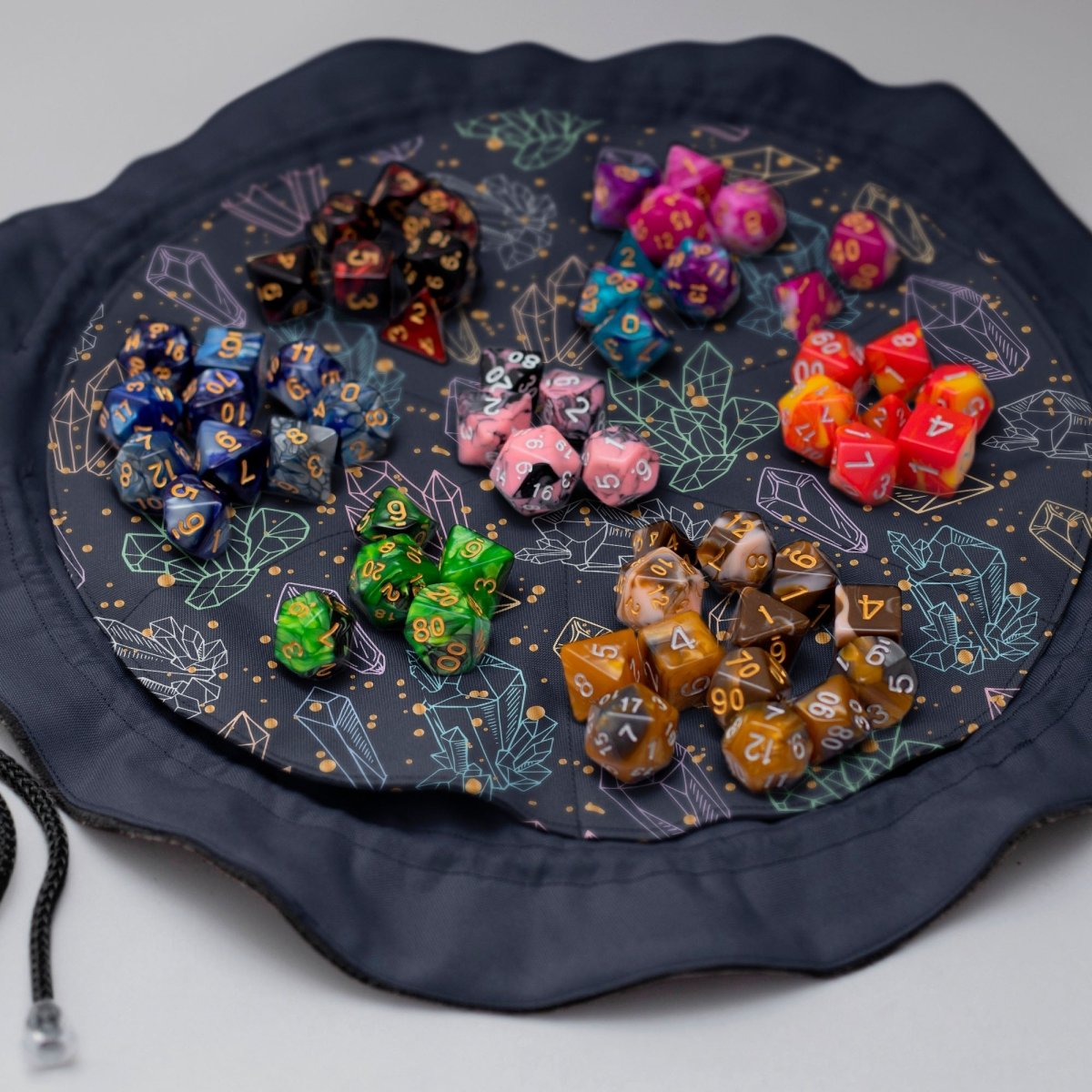 Occult dice bag with pockets - Game Fancy