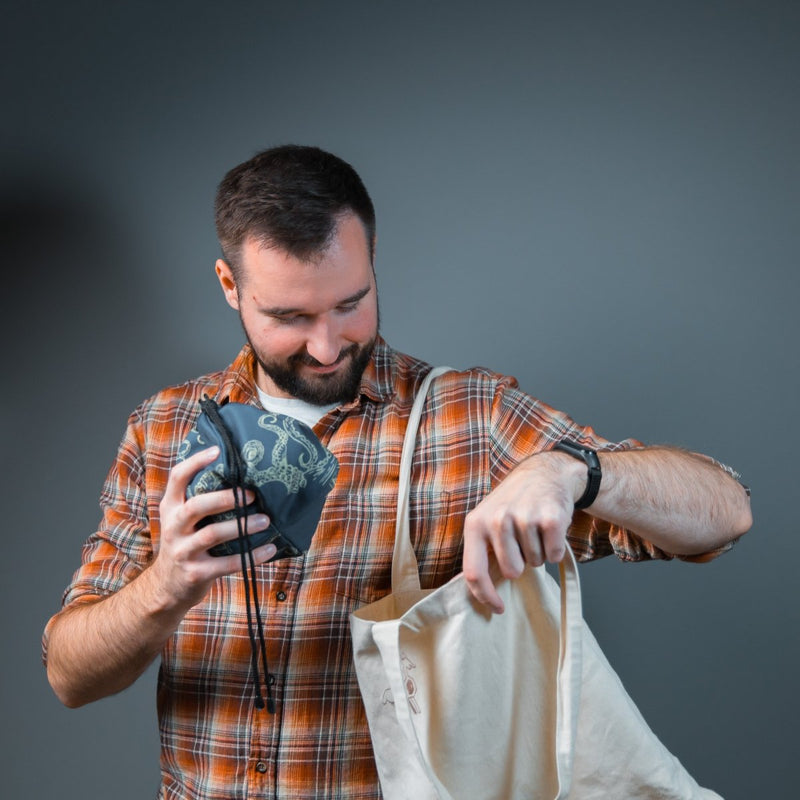 Octopus dice bag with pockets - Game Fancy