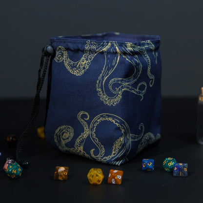 Octopus dice bag with pockets - Game Fancy