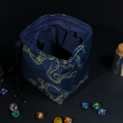 Octopus dice bag with pockets - Game Fancy