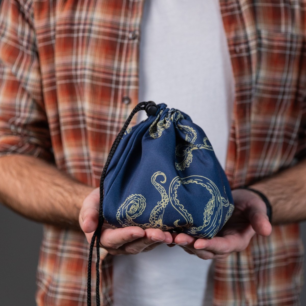 Octopus dice bag with pockets - Game Fancy