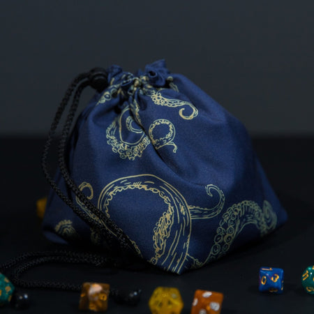 Octopus dice bag with pockets - Game Fancy