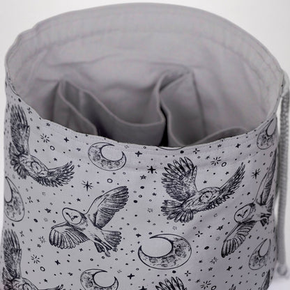 Owl dice bag and tray set - Game Fancy