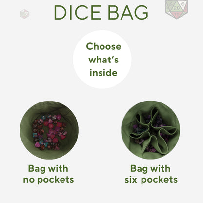 Goblin dice bag, Dnd gifts, Plush dice bag, Dnd bag