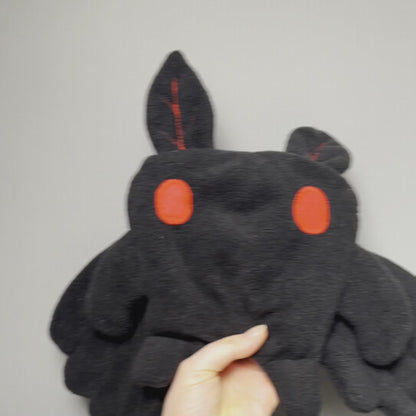 Dice bag Mothman, Plush dice bag, D&D dice bag, Game bag