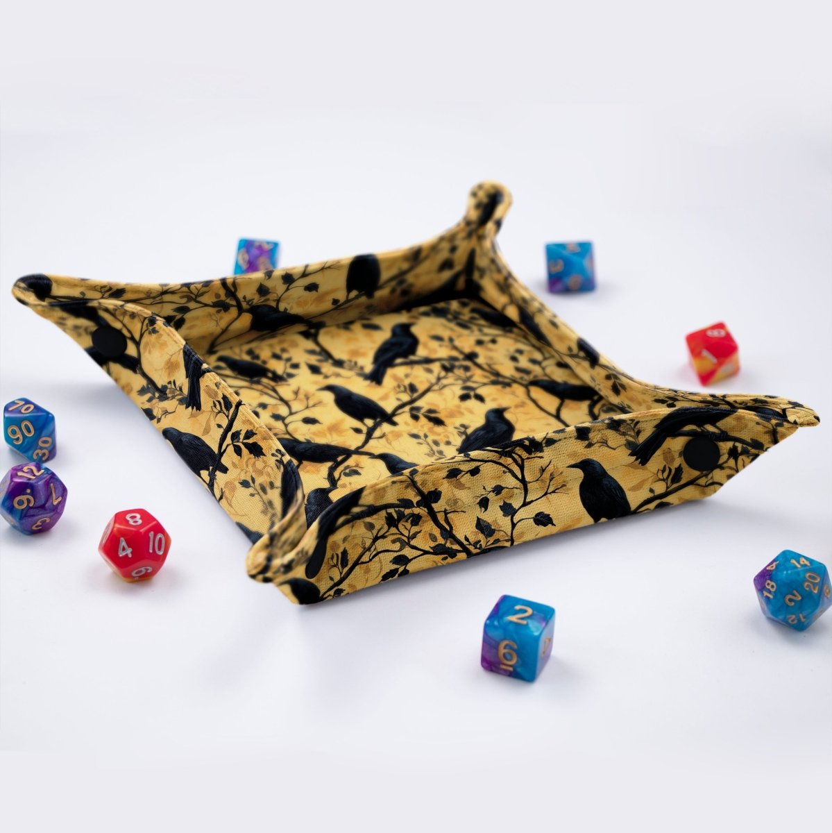 Raven dice tray - Game Fancy