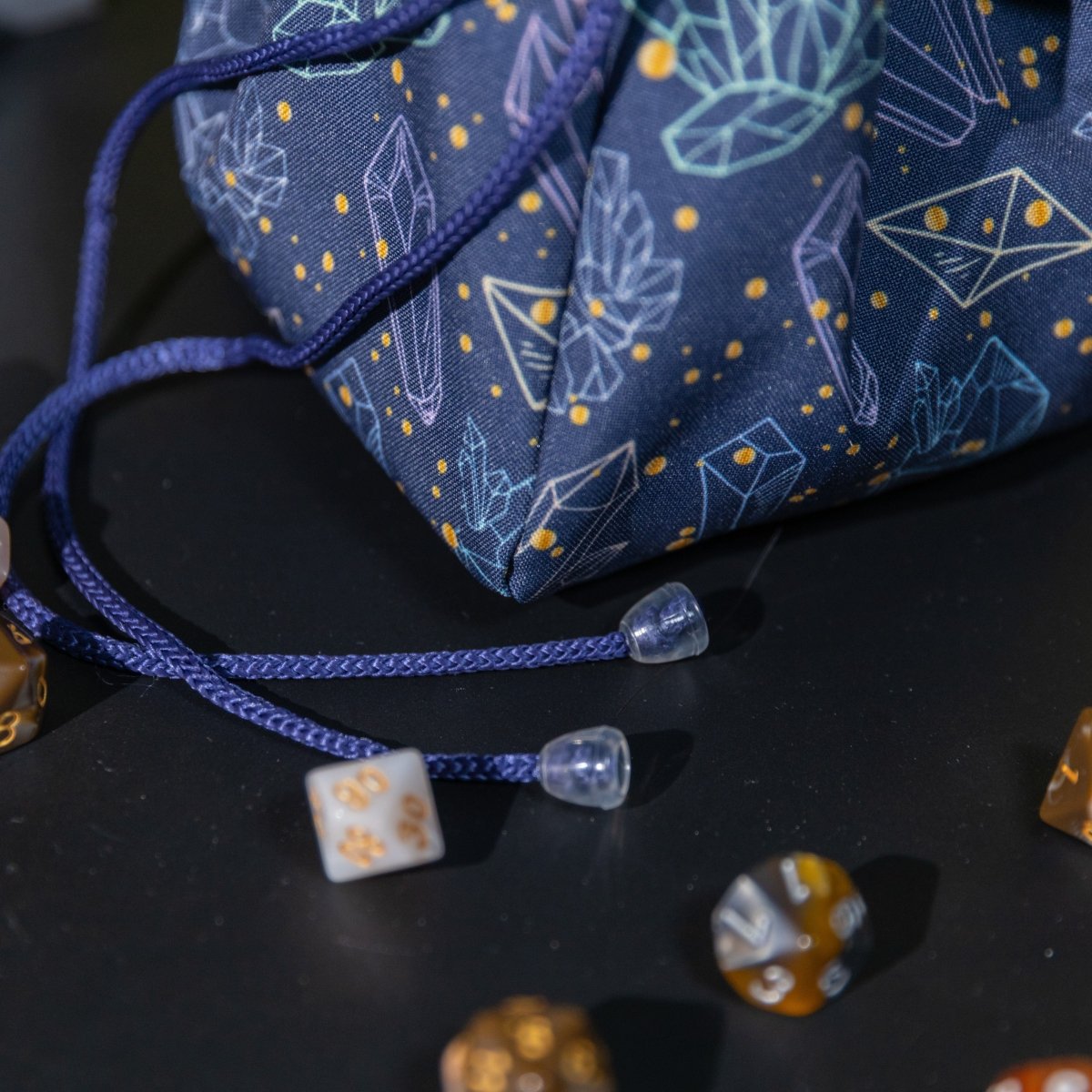 Spellcaster crystal dice bag - Game Fancy