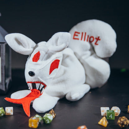 Squirrel plush dice bag - Game Fancy